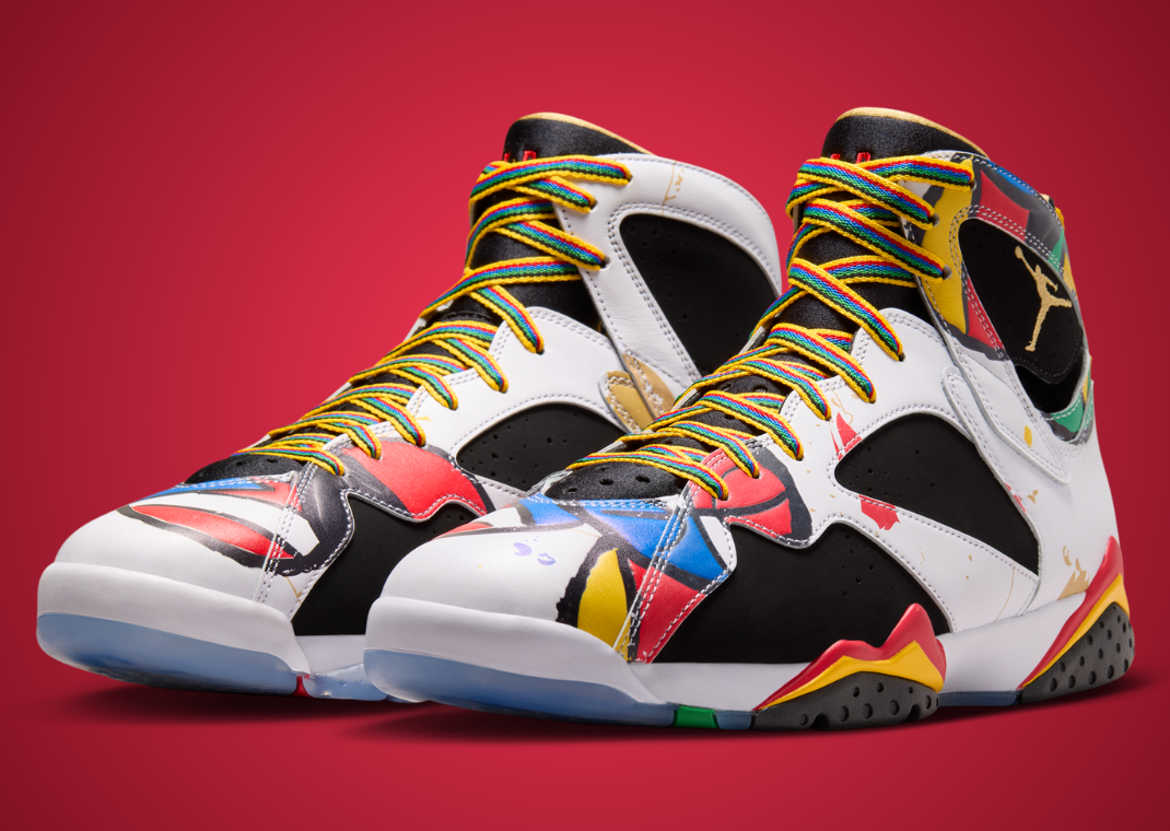 air Jordan 7 オリンピック The Air Jordan 7 Retro Miro is Back in All Its Multi-Color Glory