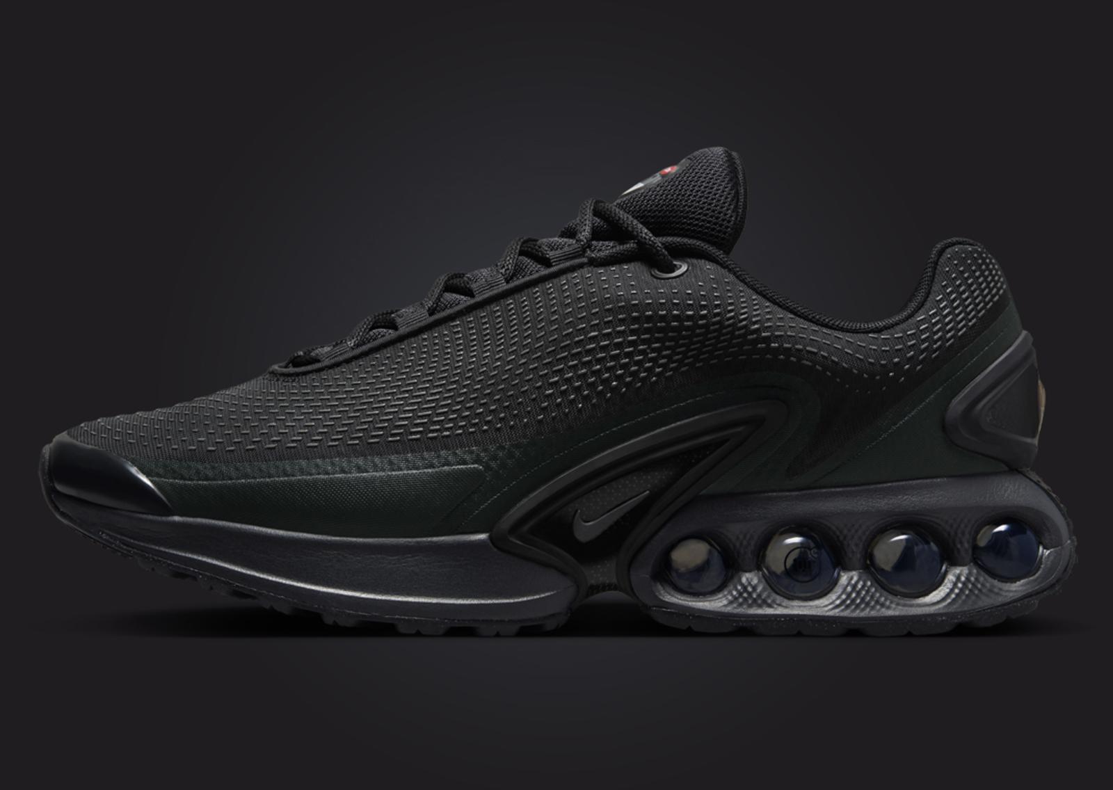 Nike Air Max DN Black Dark Smoke Grey Lateral Left