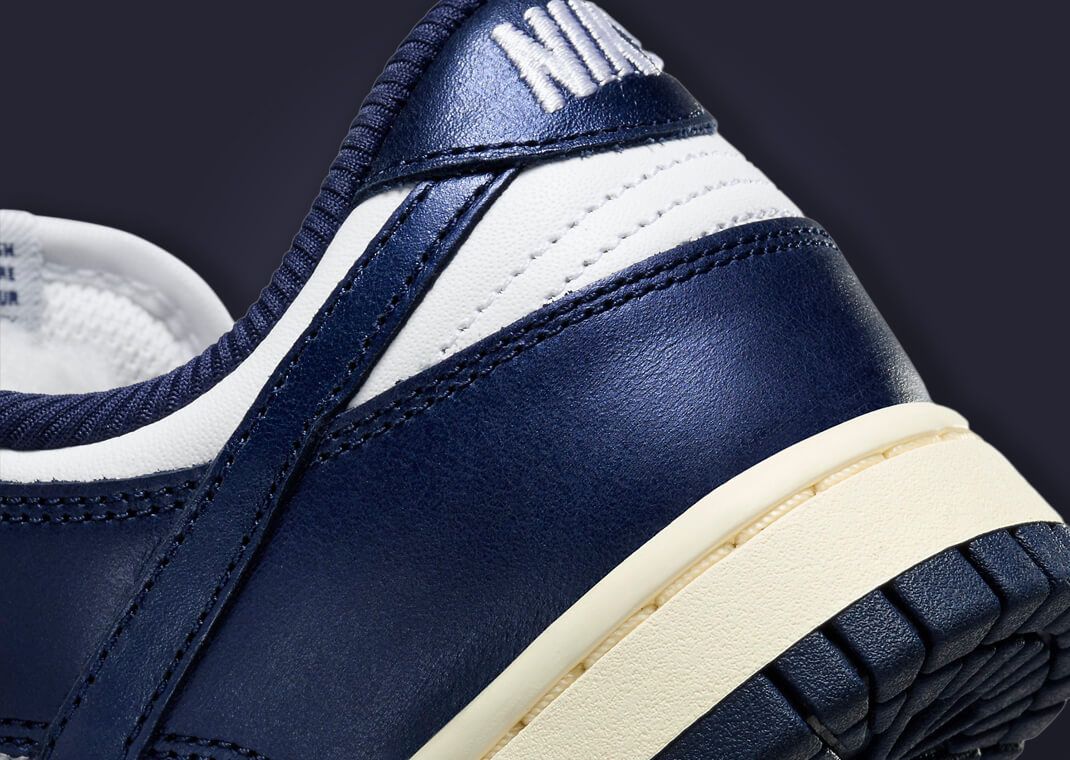 The Women's Exclusive Nike Dunk Low Vintage Midnight Navy Drops August 24