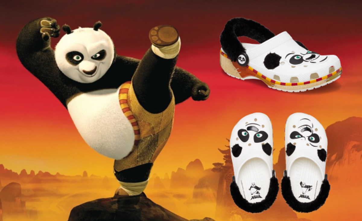 Kung Fu Panda x Crocs Classic Clog Po