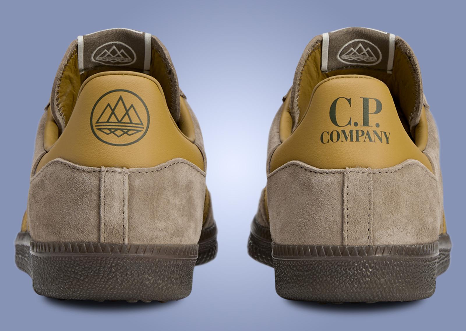 C.P. Company x adidas Wimberly SPZL Tech Khaki Back