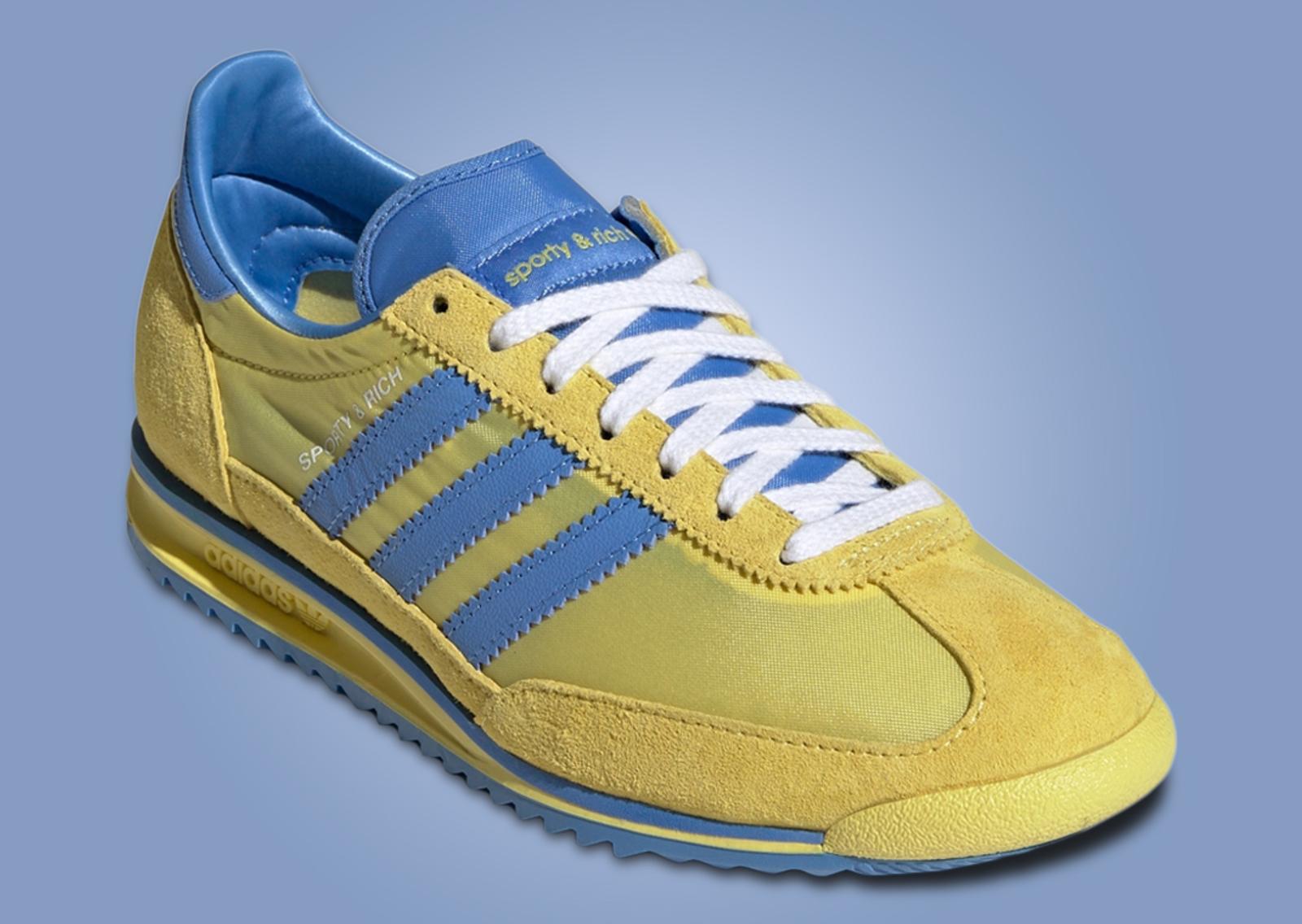 Sporty & Rich x adidas SL 72 Sweden Alternate (W) Angle