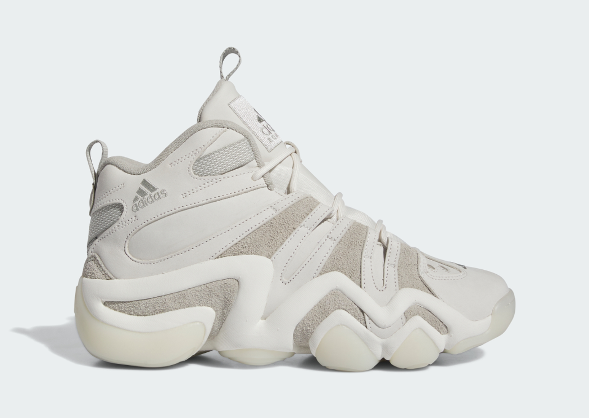 adidas Crazy 8 Off White Sesame Lateral