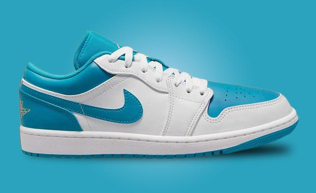 The Air Jordan 1 Low White Aquatone Was Made For Summer