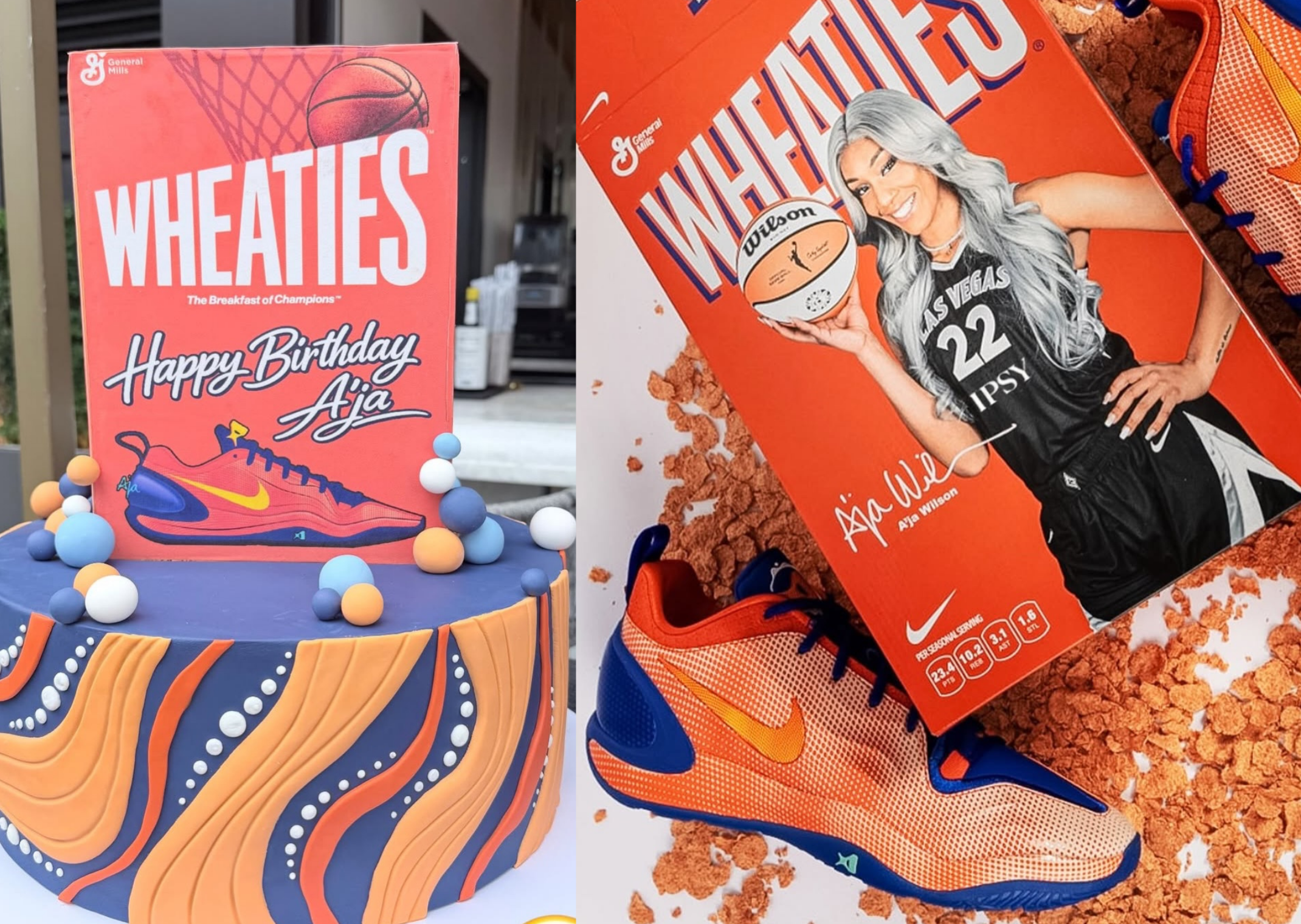 Eat Your Wheaties: A'ja Wilson's New Nike A'Two PE Celebrates Her