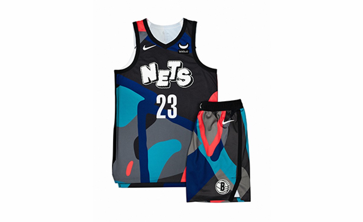 KAWS x Brooklyn Nets City Edition Uniforms Will Debut For The 2023-2024 NBA Season