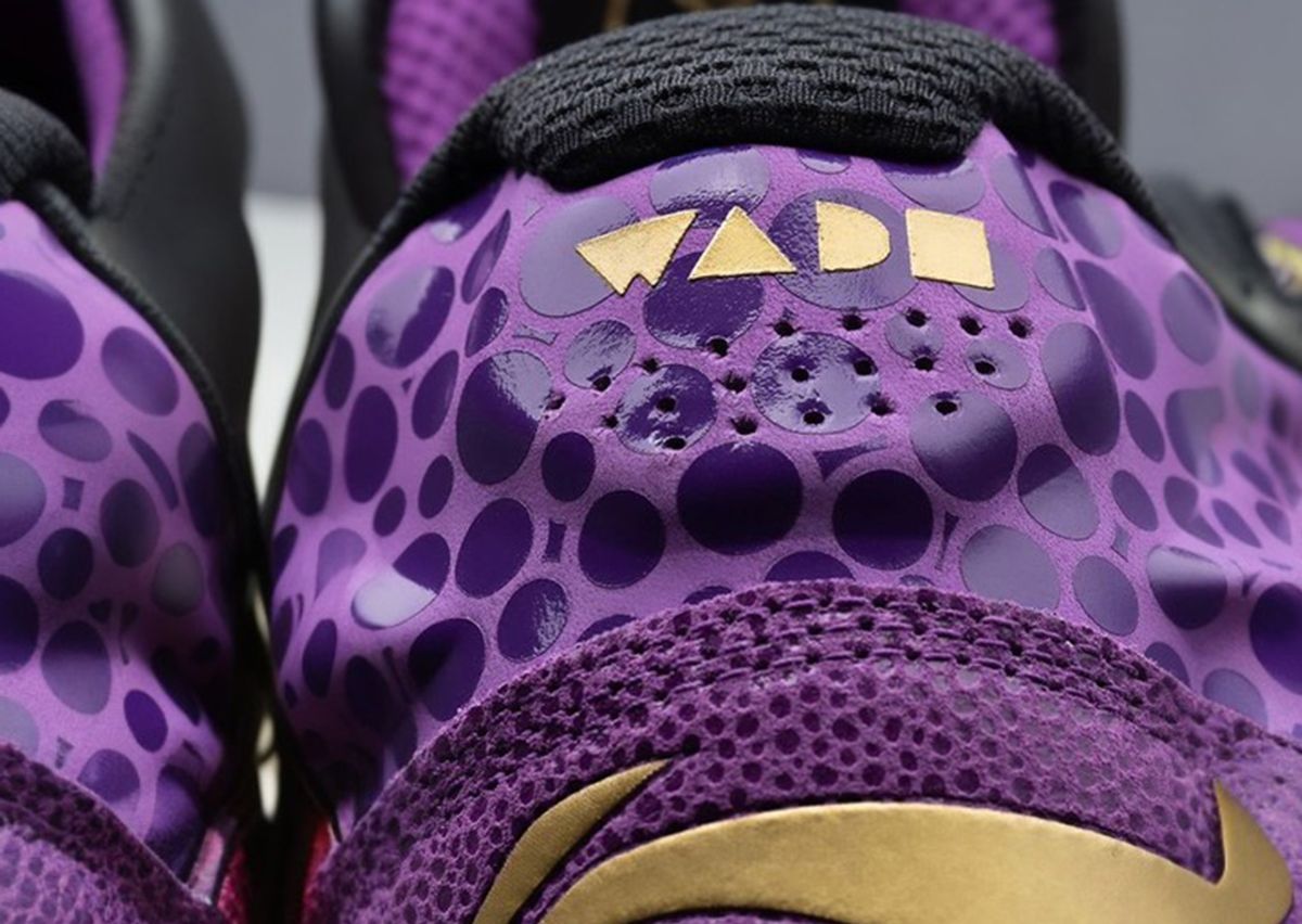 Li-Ning Way Of Wade 1.0 All-Star Purple Heel Detail