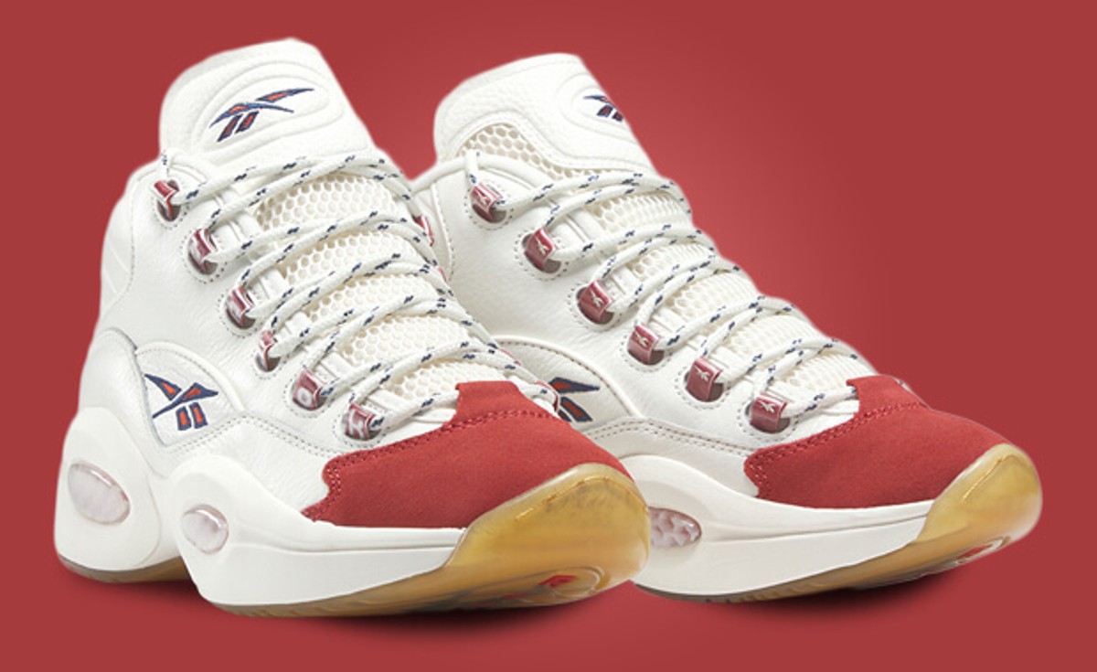 Reebok Question Mid Vintage Red Toe Brings Us Back to the Early 2000s