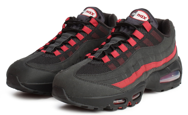 Nike Air Max 95 OG Big Bubble Black Team Crimson