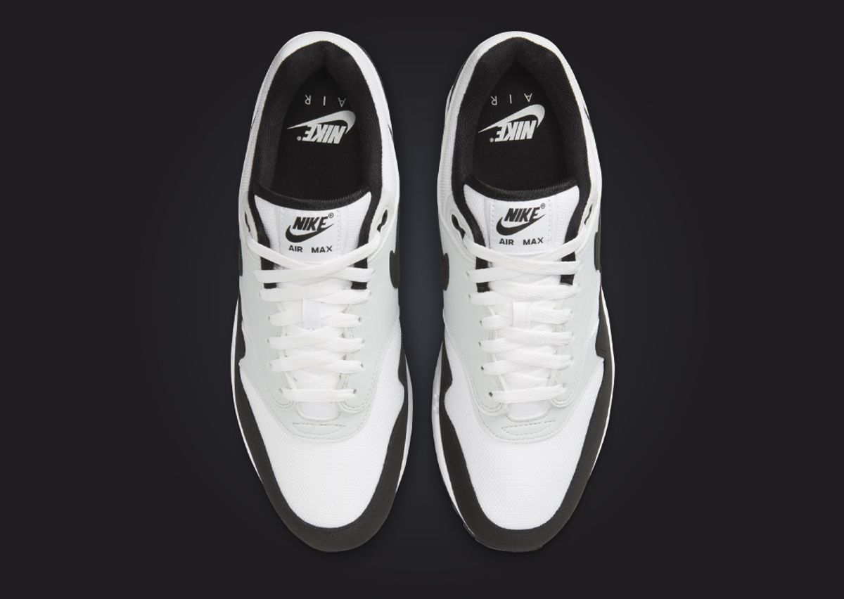 Nike Air Max 1 White Black Top