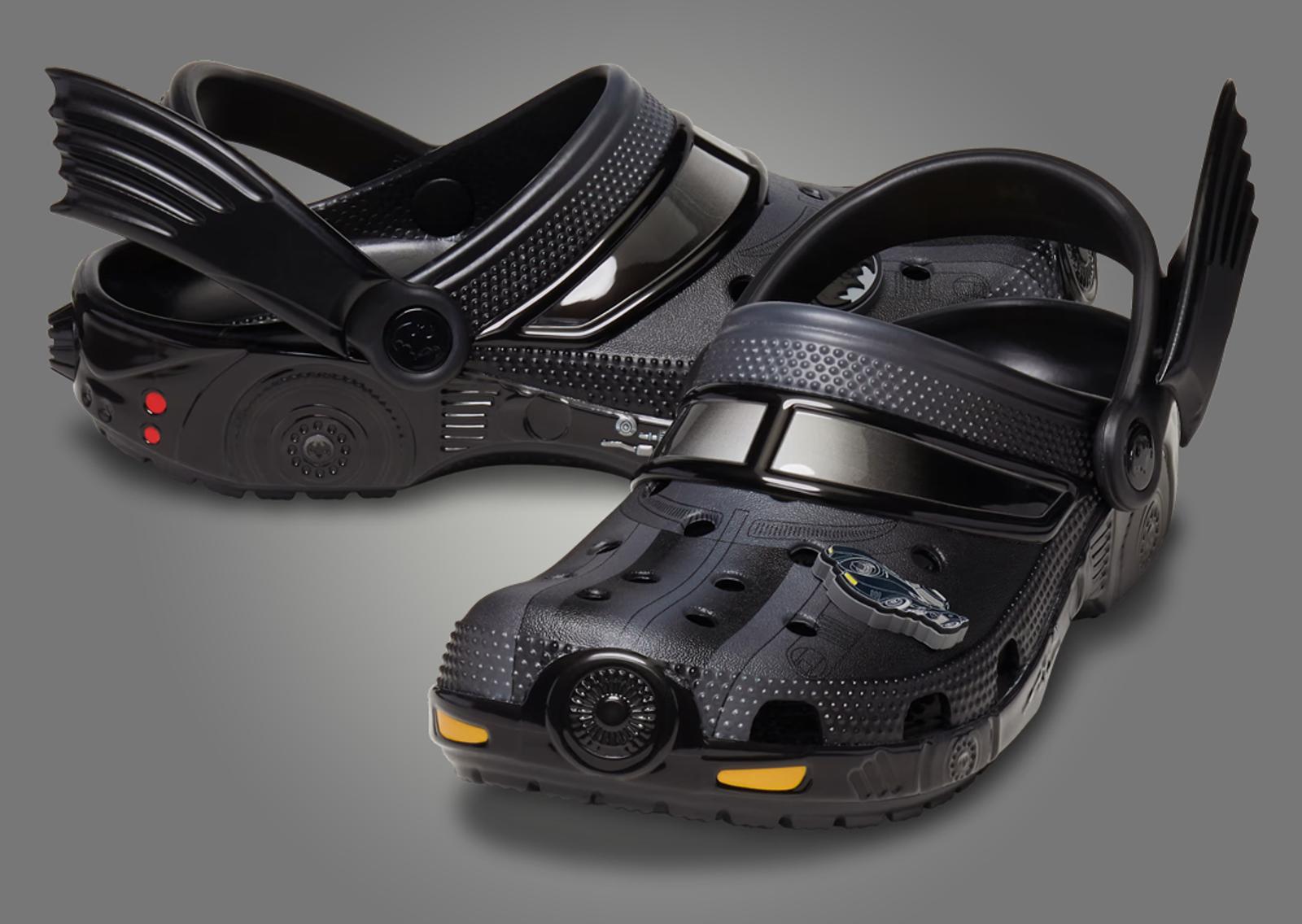 Batman x Crocs Classic Clog Batmobile Angle