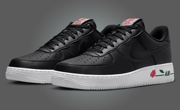 The Nike Air Force 1 Low Roses Black White Releases Spring 2025