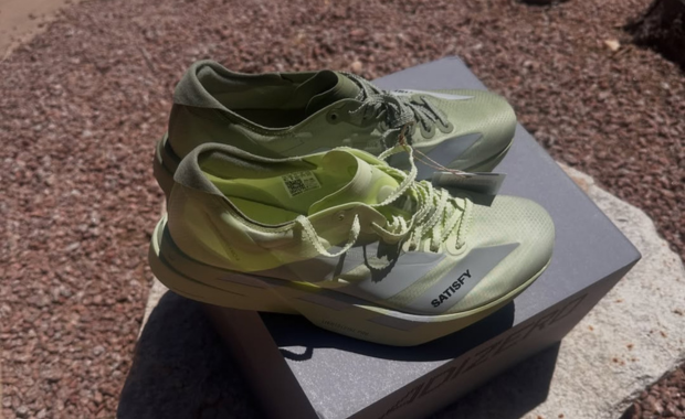 Satisfy Running x adidas Adios Pro 4 