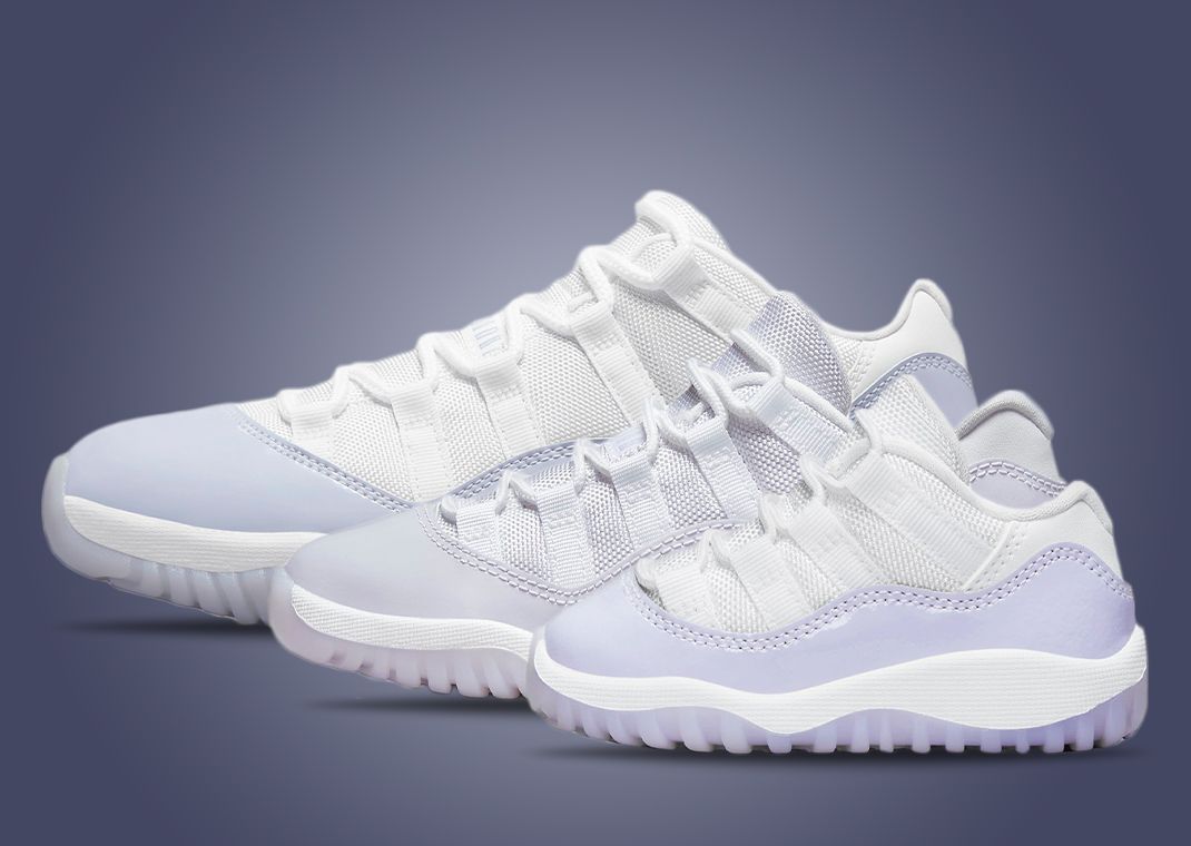 靴 WMNS AIR JORDAN 11 RETRO LOW PUREVIOLET Air Jordan 11 Retro Low Wmns 'Pure Violet' — Kick Game