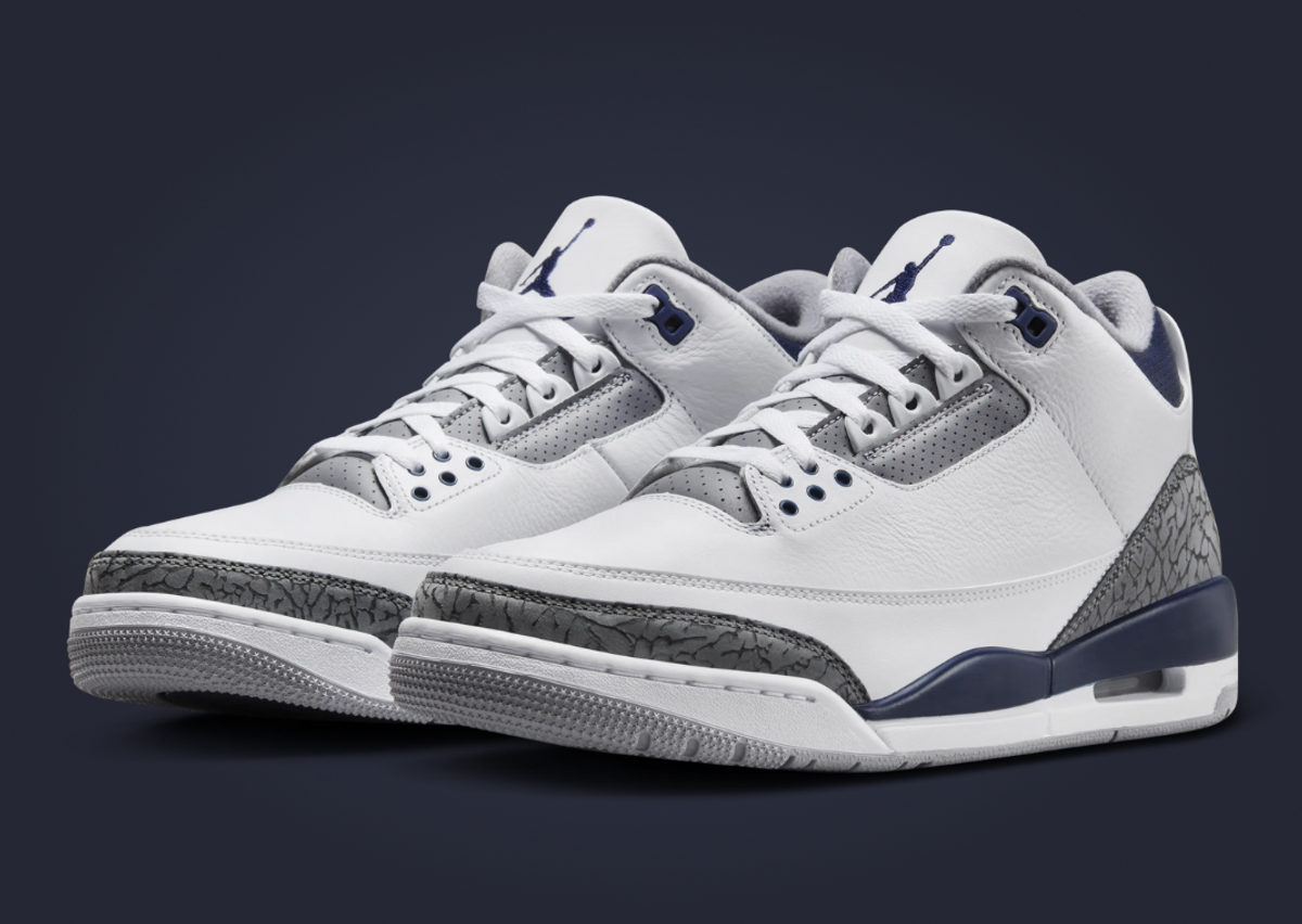 Retro 9 white and navy hotsell