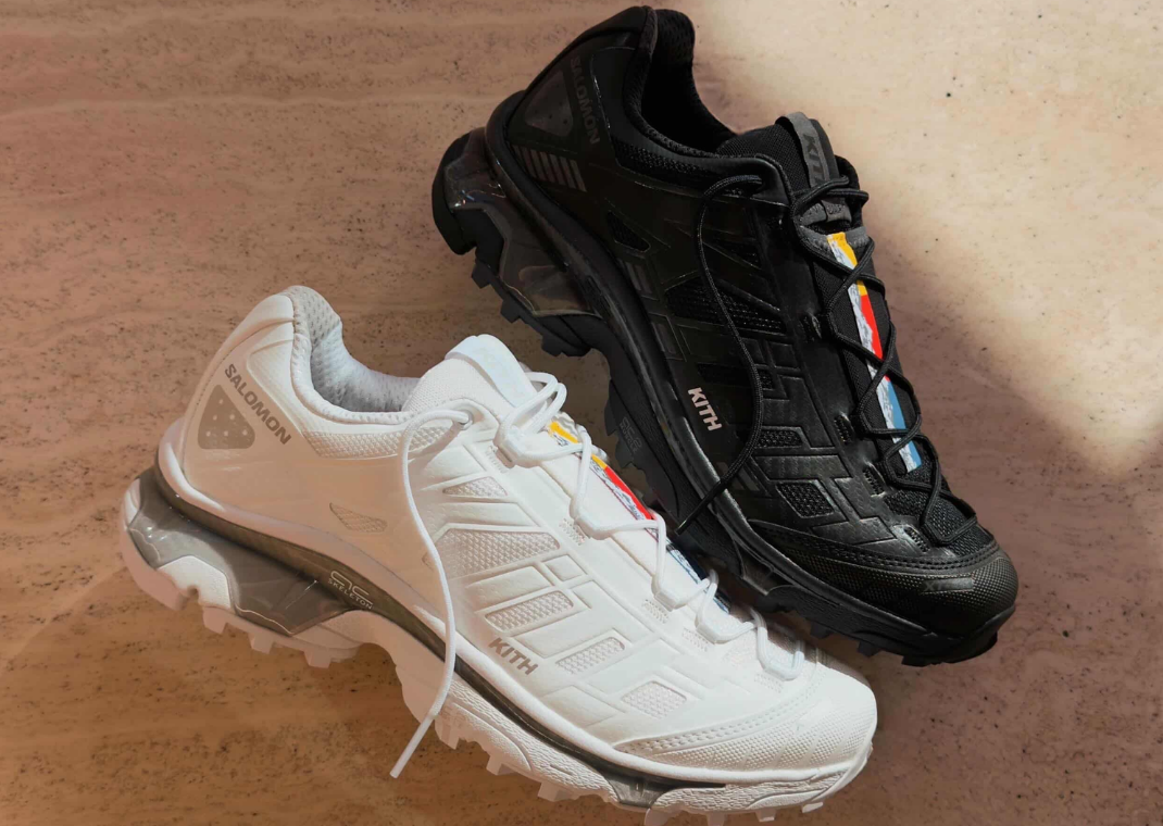 Kith is Dropping Black and White Pairs of its Salomon XT-4K Collab