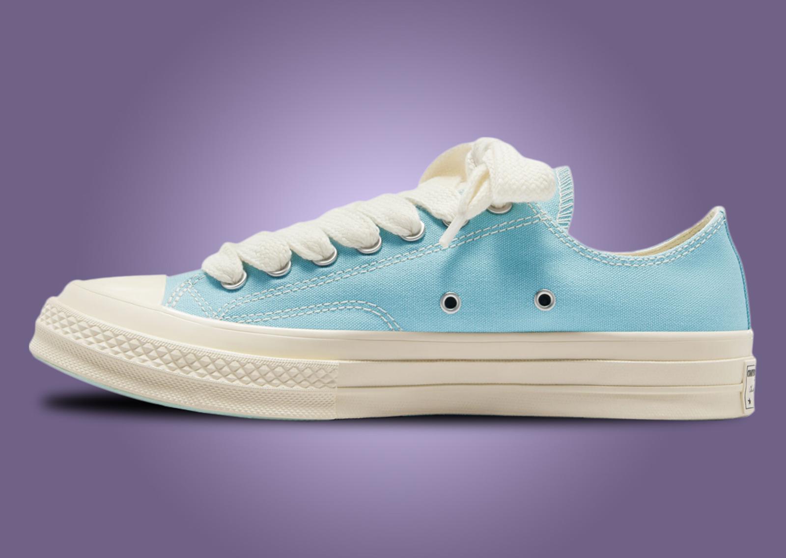 Golf le FLEUR* x Converse Chuck 70 Ox Darryl Milky Blue Medial