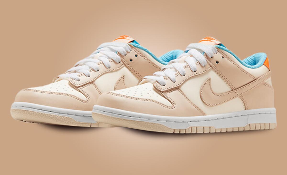 The Kids' Exclusive Nike Dunk Low NN Sail Beige Releases Fall 2023