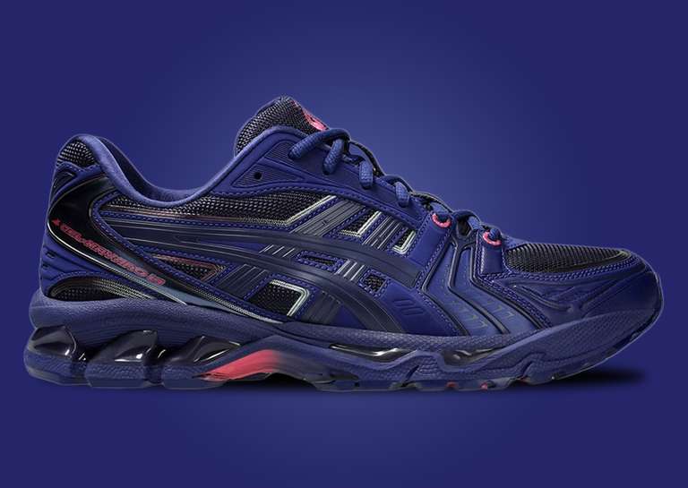 8ON8 x Asics Gel-Kayano 14 Navy Lateral