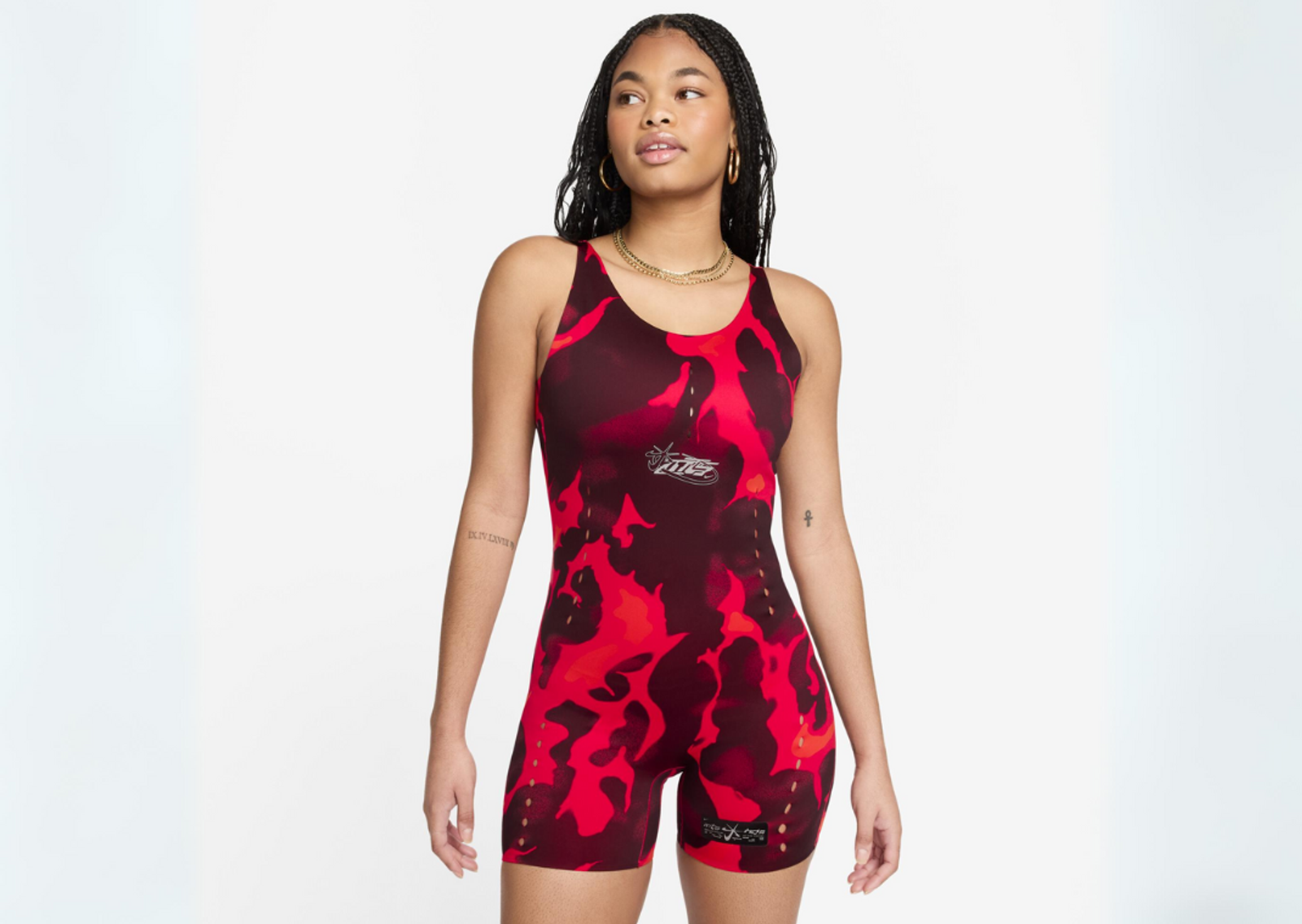 Megan Thee Stallion x Nike Women's Onesie 5” Front