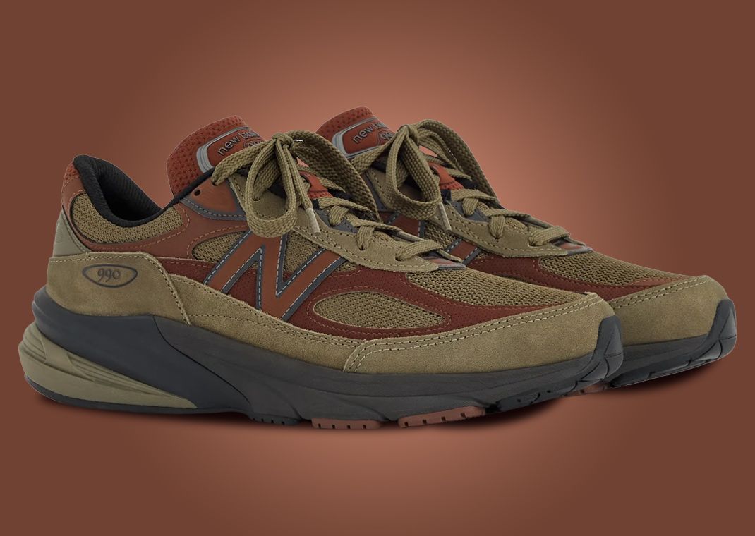 New Balance is Ready to Hike with Dark Camo Rich Oak 990v6  display picture 2