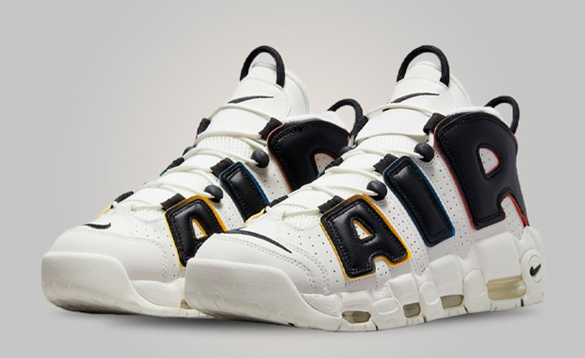 Rip Open A Pack Of Trading Cards In This Nike Air More Uptempo