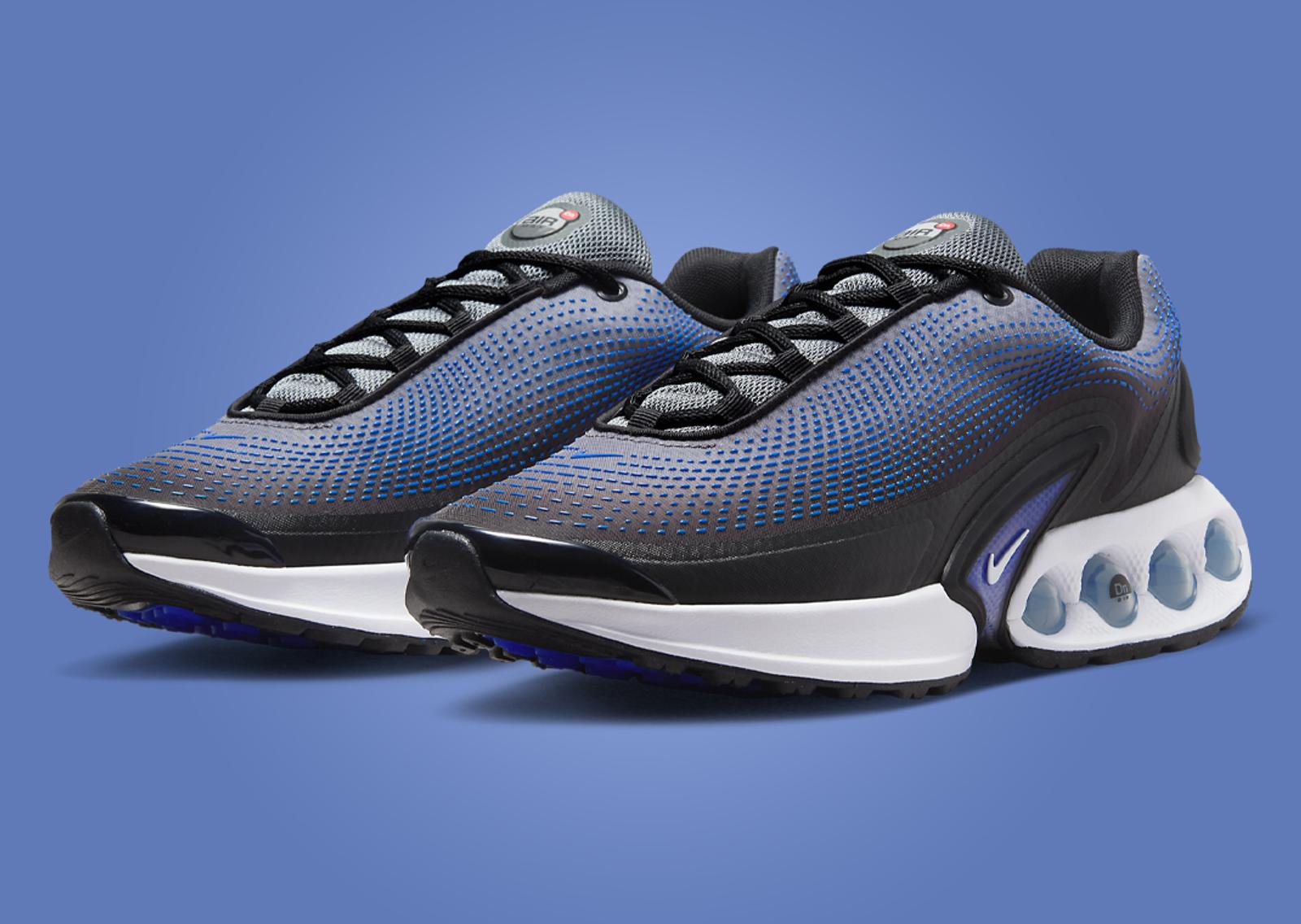 Nike Air Max DN Black Racer Blue Angle