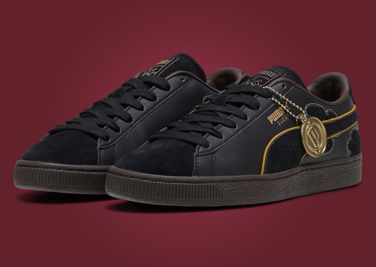 One Piece x Puma Suede Blackbeard Angle