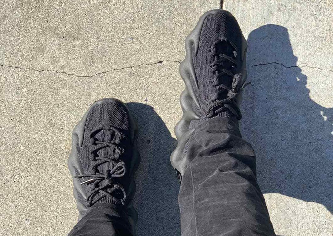 This adidas Yeezy 450 Comes In Utility Black