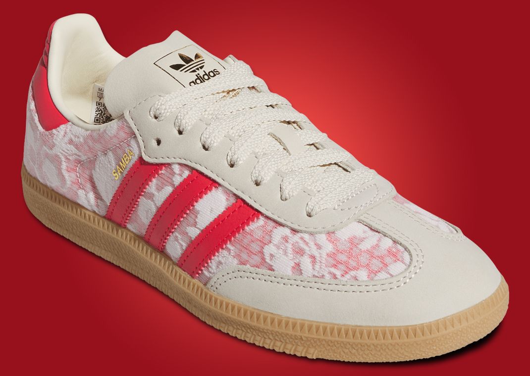 The Liberty London x adidas Samba OG Better Scarlet Releases