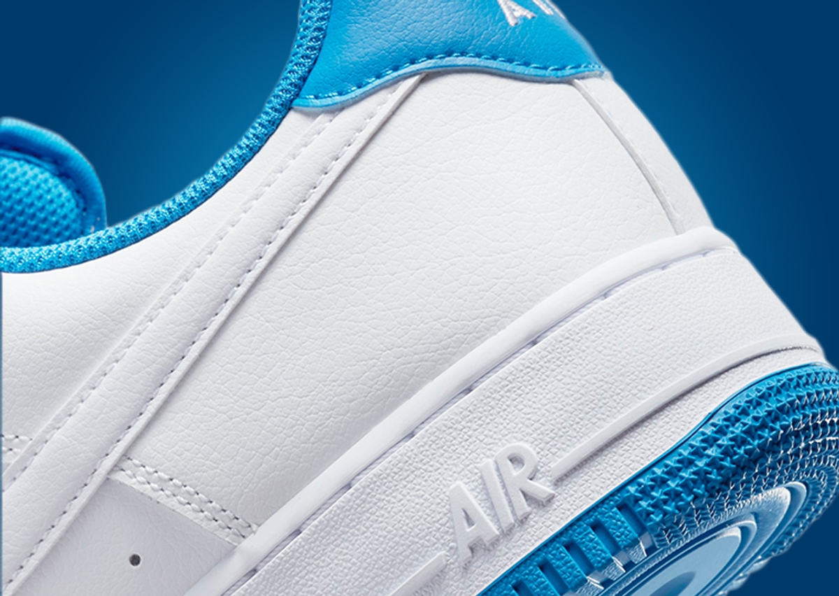 This White Nike Air Force 1 Low Has Photo Blue Detailing - Sneaker News