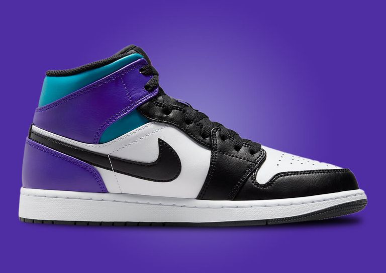 The Air Jordan 1 Mid Black Toe Grape Releases Holiday 2023