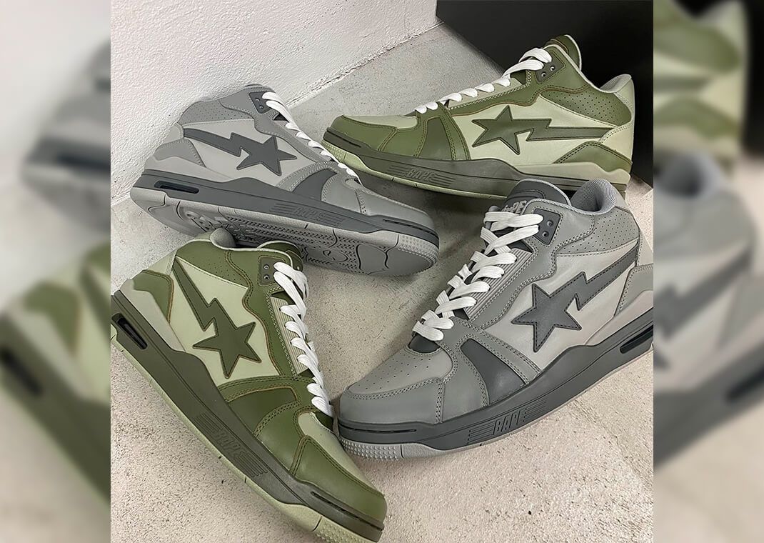 BAPE's New Clutch Sta Sneaker Has Clear Notes of the Air Jordan 3