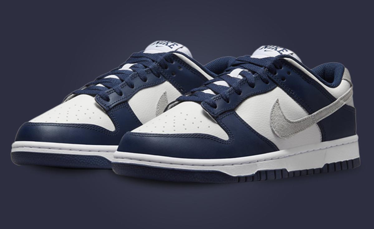 Nike's Dunk Low Midnight Navy Reminds Us Of Another Classic Sneaker