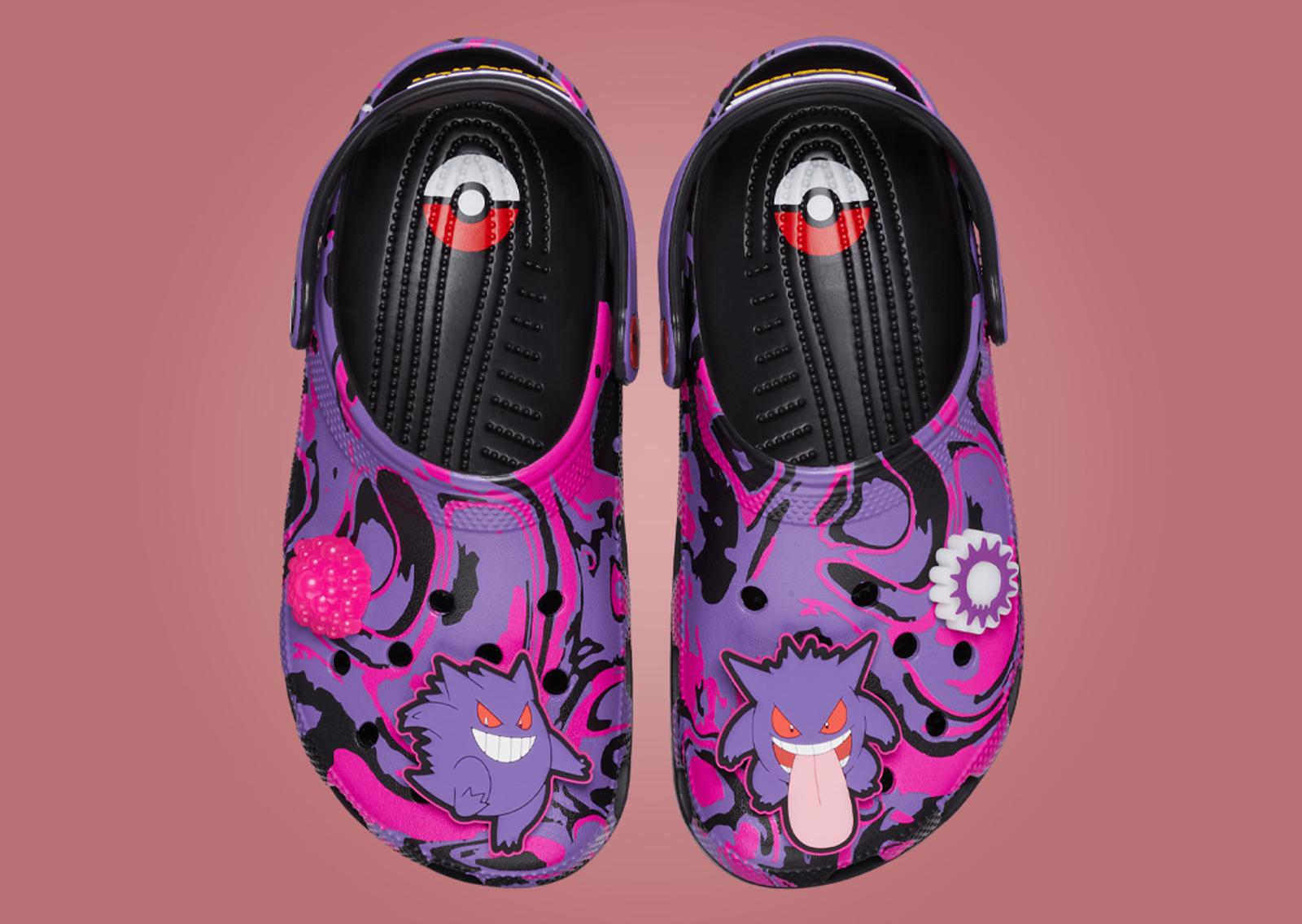 Pokémon x Crocs Classic Clog Gengar Top