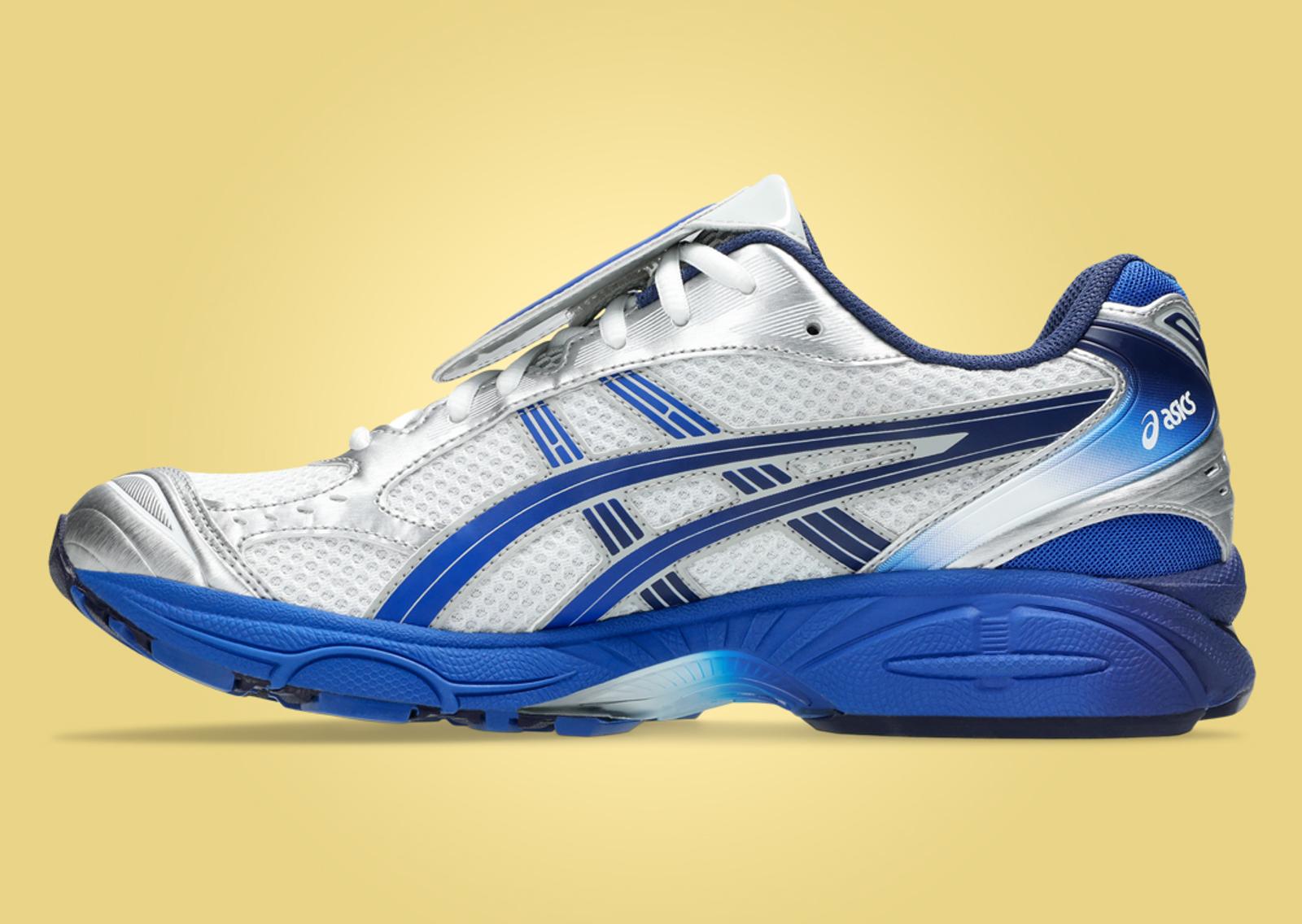 The Museum Visitor x Asics Gel-Kayano 14 Silver Blue Medial