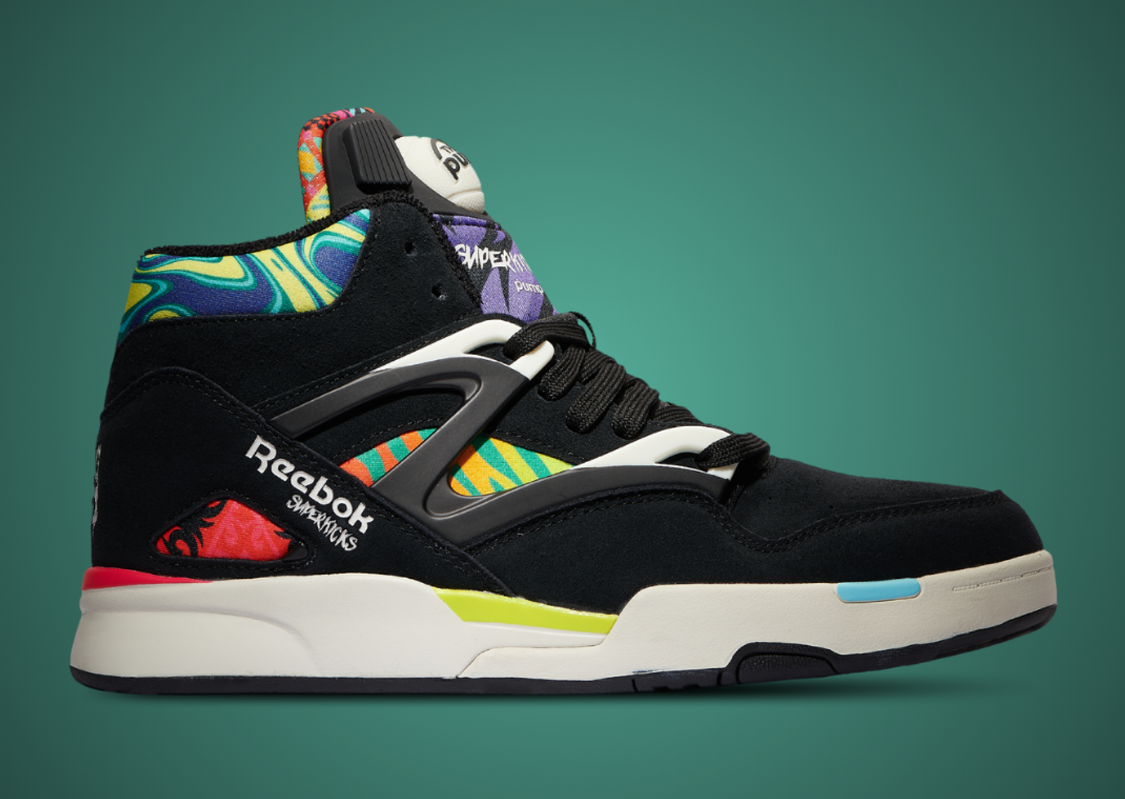 AEW x The Young Bucks x Reebok Pump Omni II Superkicks Lateral