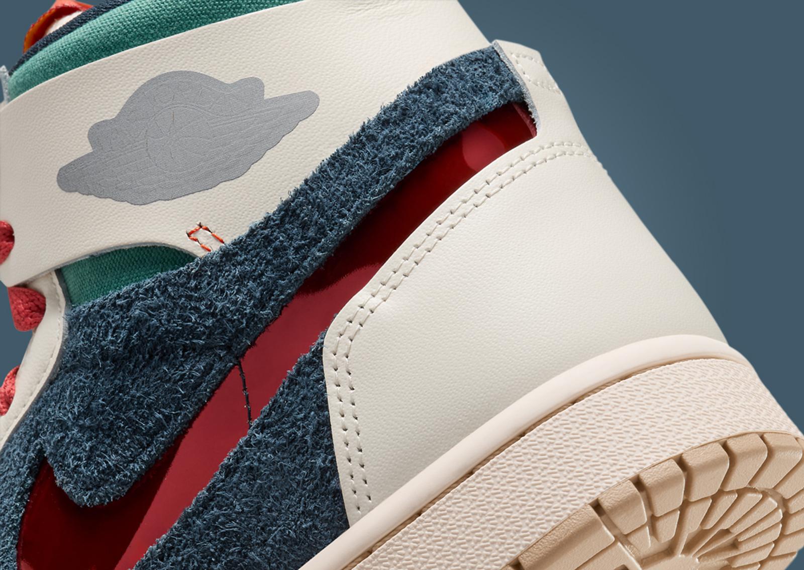 Air Jordan 1 High Zoom CMFT 2 You're Welcome (W) Heel Detail