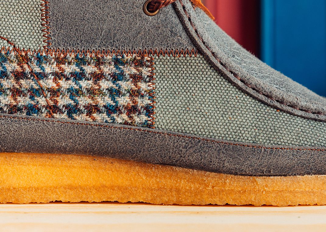 The Bodega x Clarks Patchwork Wallabee 3.0 Northeast
