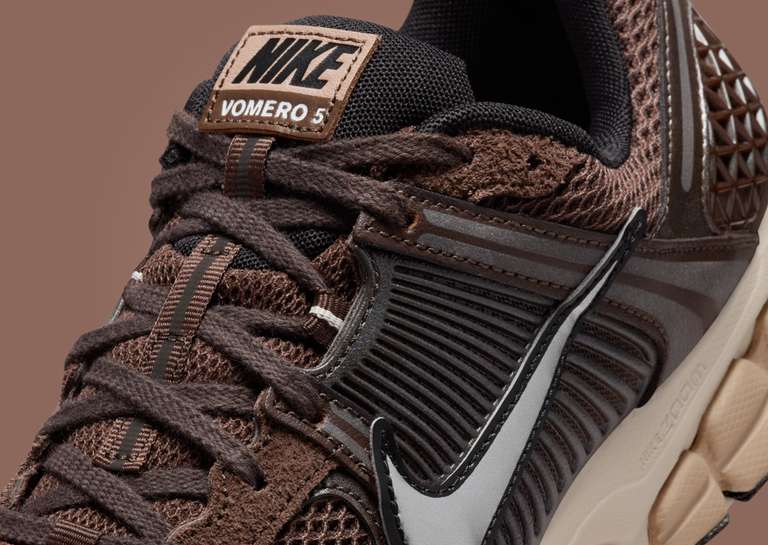 Nike Zoom Vomero 5 Baroque Brown (W) Tongue