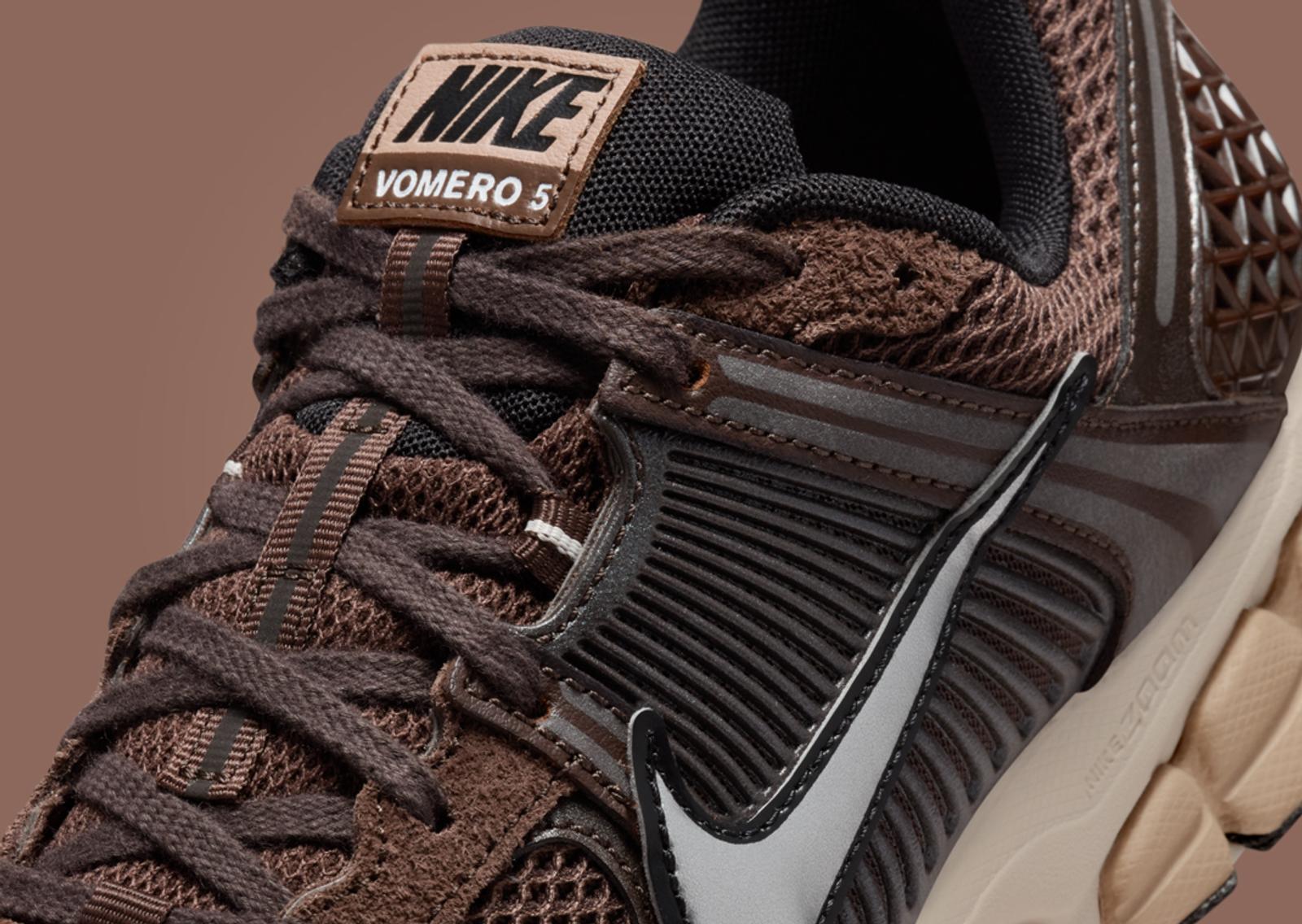 Nike Zoom Vomero 5 Baroque Brown (W) Tongue