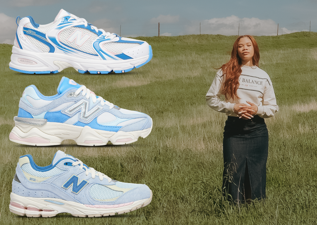 New Balance's Pastel Blue Collection is Exclusive to Foot Locker