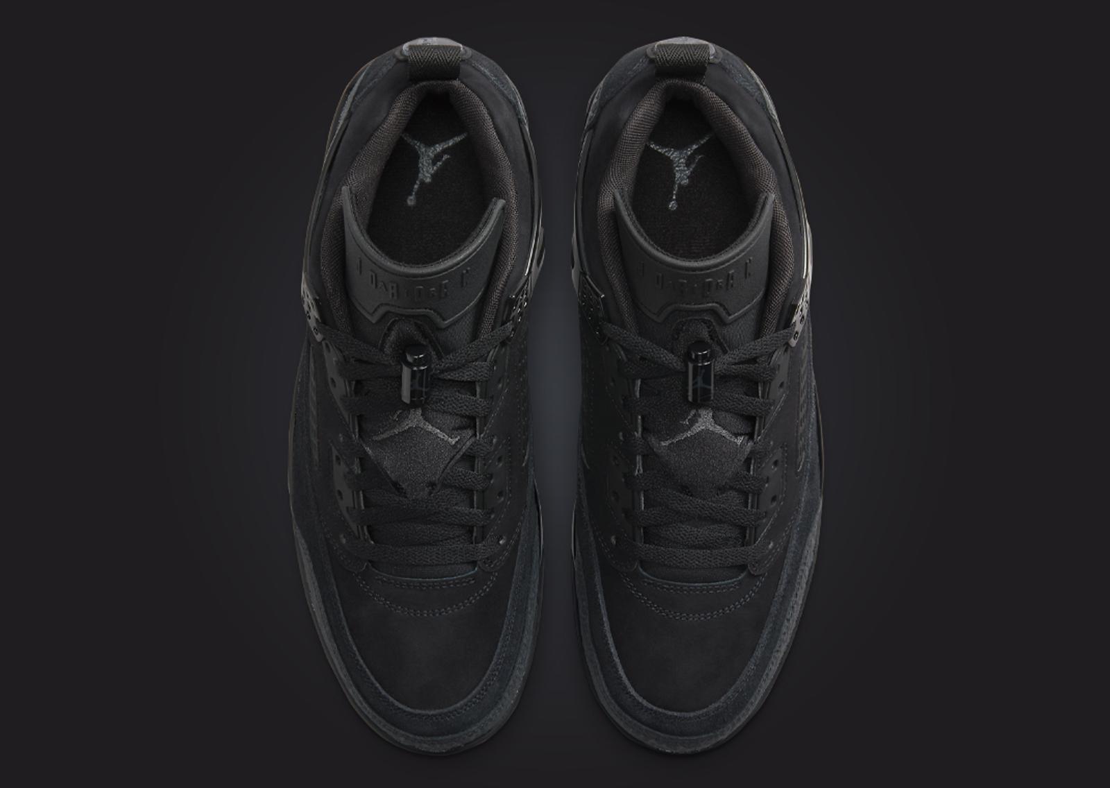 Jordan Spizike Low Black Cat Top