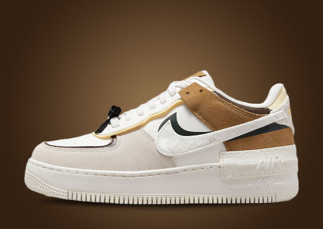 Deconstructed Decadence Decorates The Nike Air Force 1 Shadow