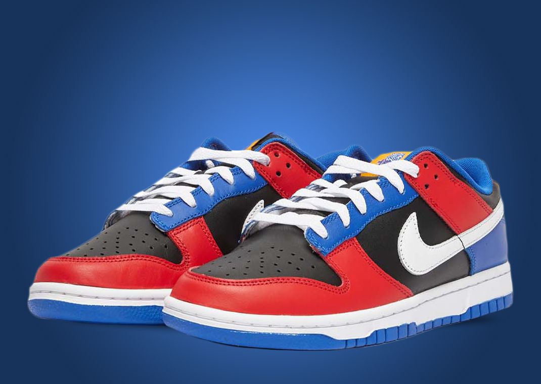 red white and blue nike sb