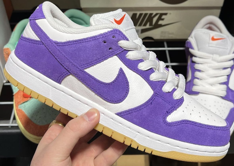 This Nike SB Dunk Low Comes In Court Purple Gum