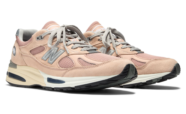 The New Balance 991v2 Made in UK Brandied Apricot Releases August 2024