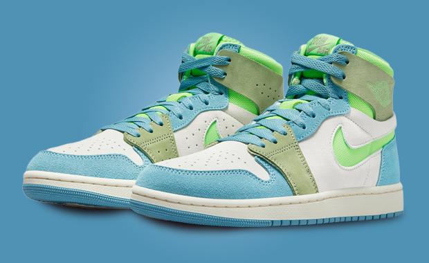 Electric Green Shades Shock The Air Jordan 1 High Zoom CMFT 2