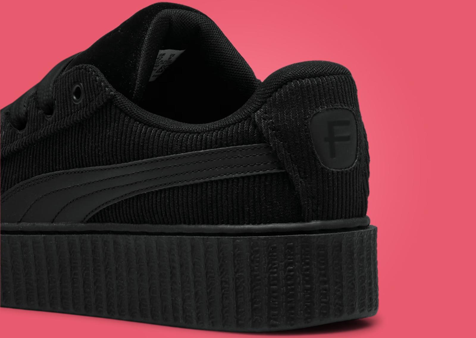 Fenty x Puma Creeper Phatty Corduroy Black Heel