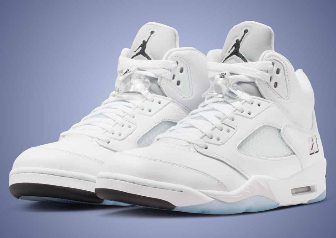 Official Images of the Air Jordan 5 Retro White Metallic are Mr